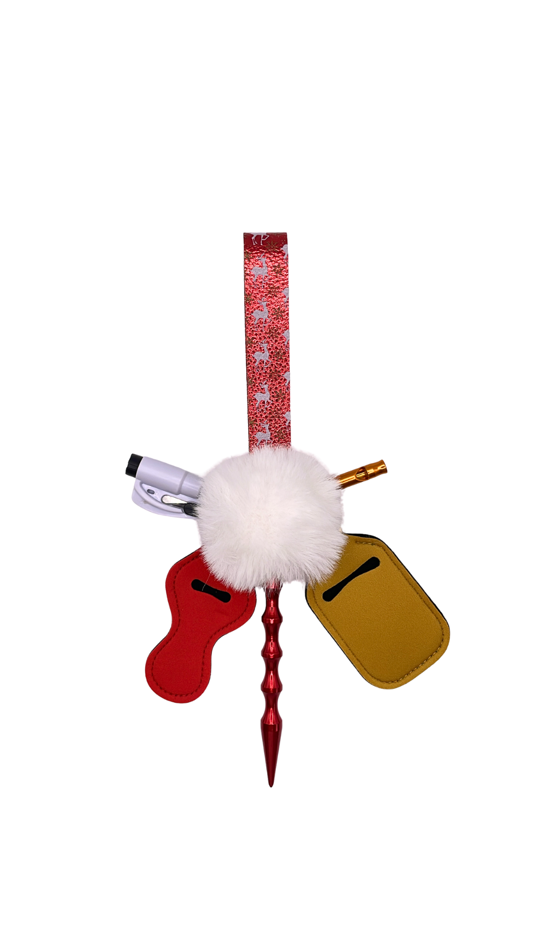 Reindeer Blitz Keychain