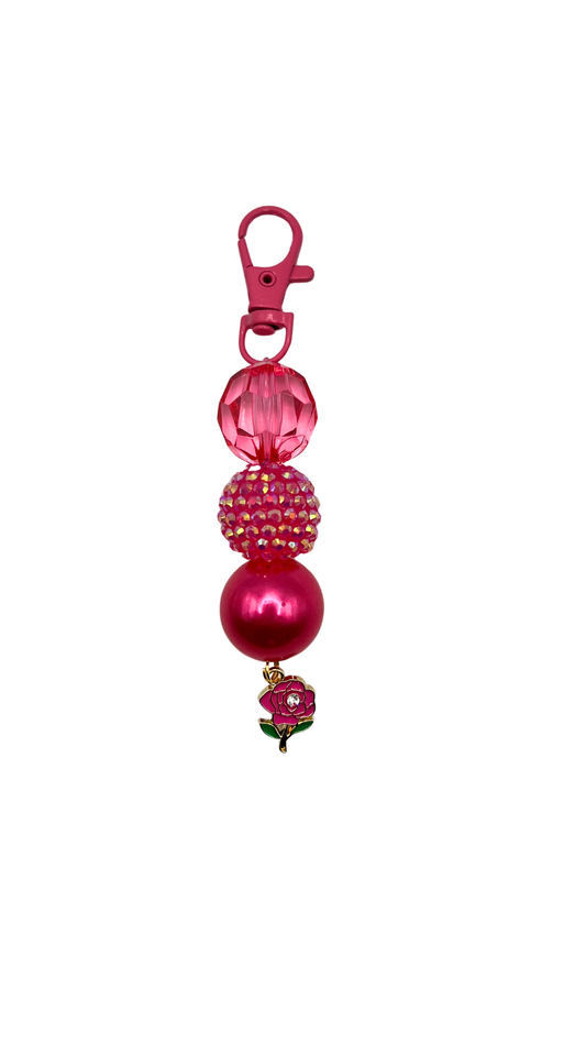 Rose Garden Beaded Charm