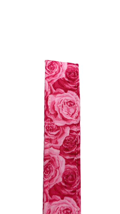 Rose Garden  Cloth Keychain