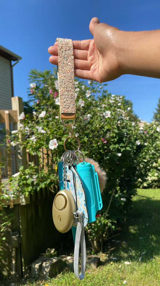 Shimmer Sand Keychain