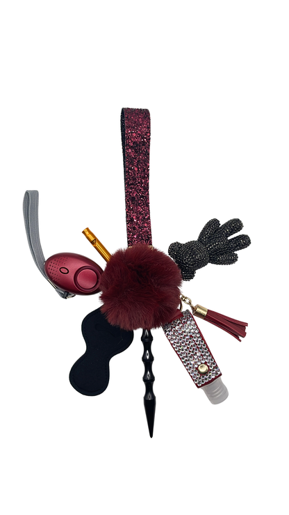 Sparkling Cranberry Keychain