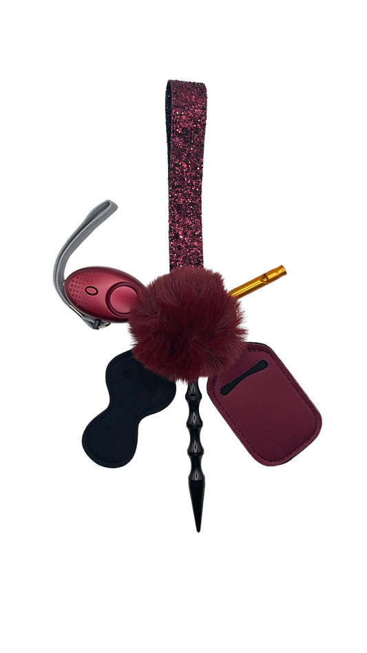 Sparkling Cranberry Keychain