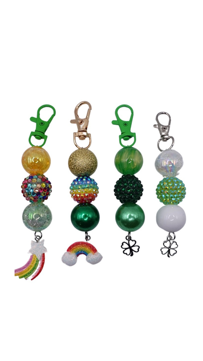 St Patrick Beaded Charms