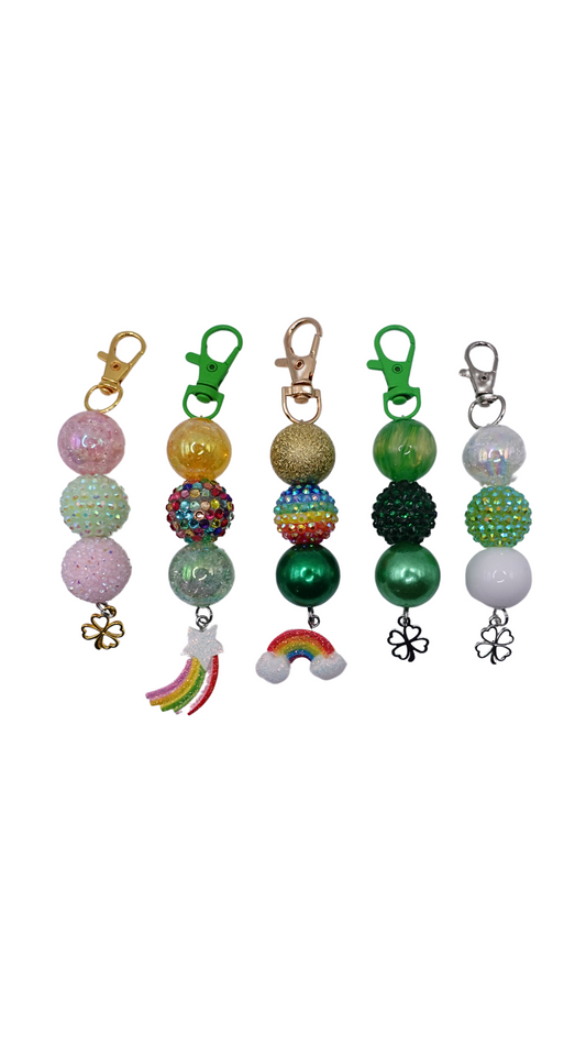 St Patrick Beaded Charms