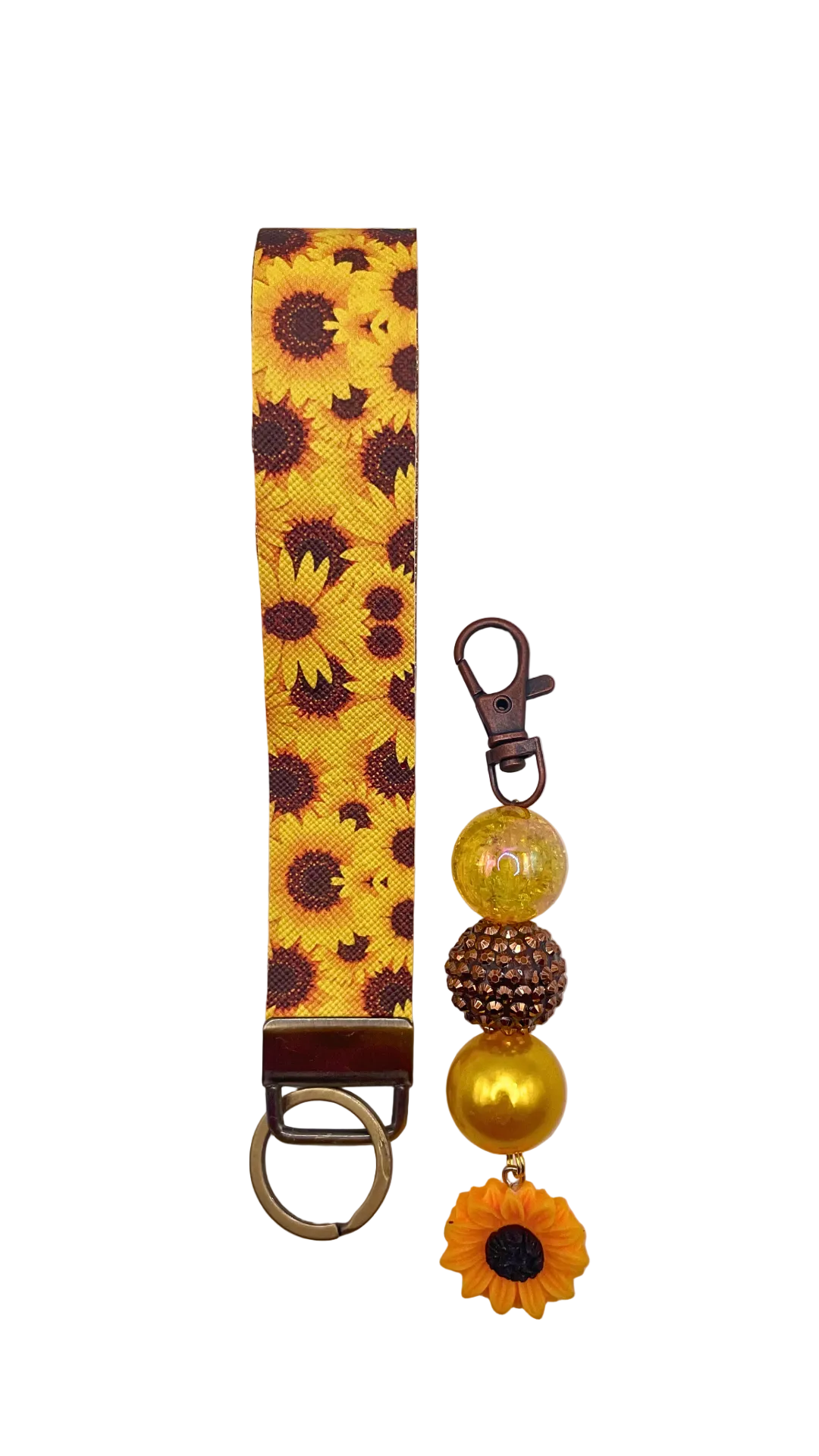 Sunflower Delight Keychain