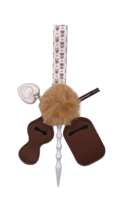 Teddy Graham Keychain