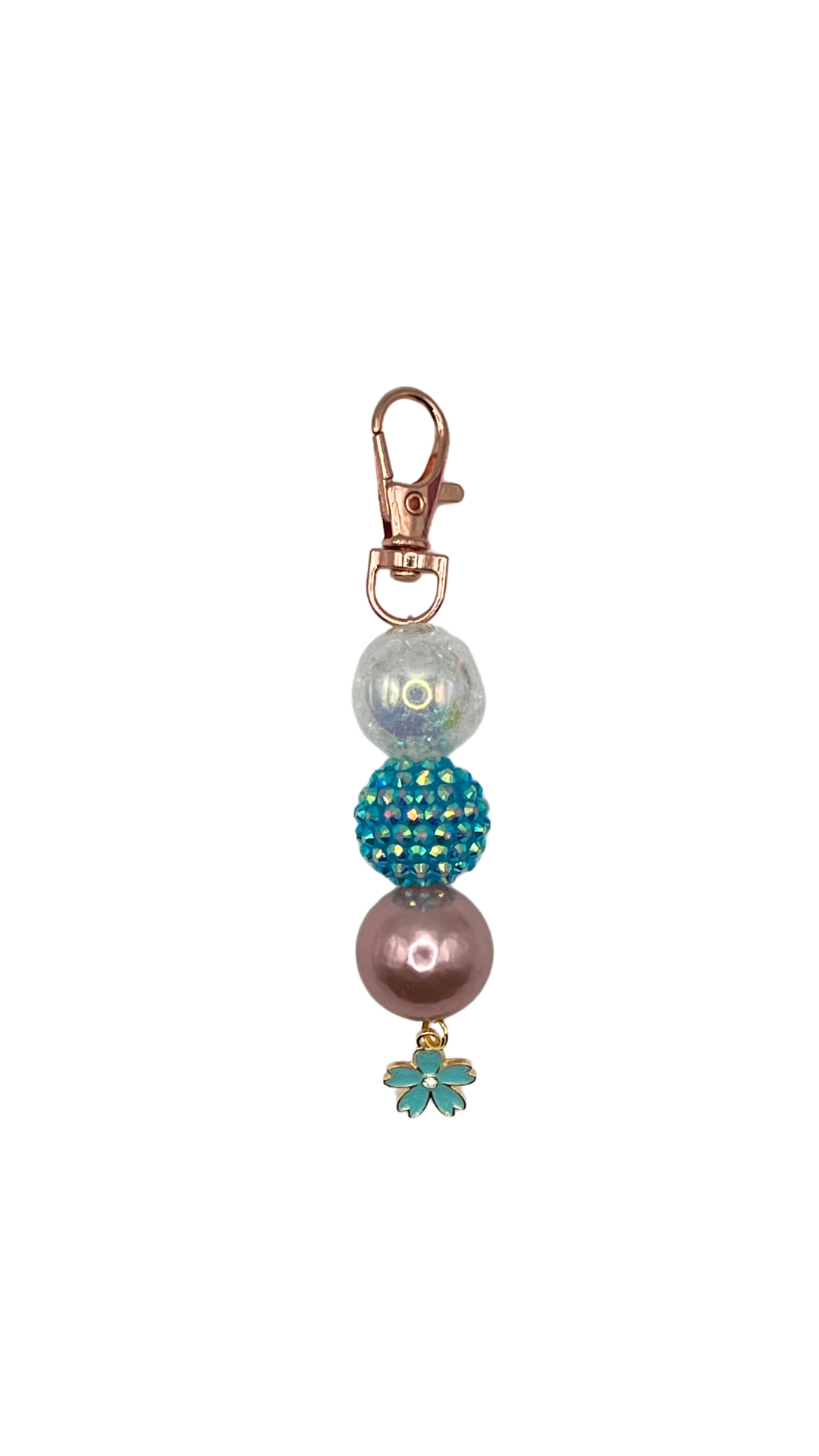 Wildflower Whispers Beaded Charm