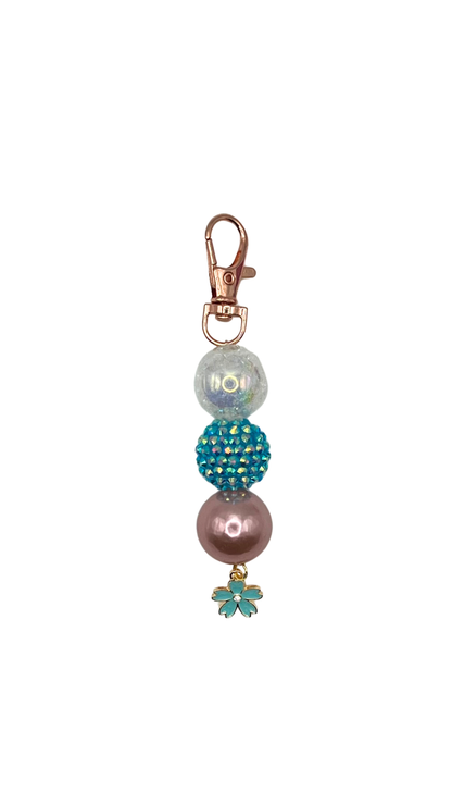 Wildflower Whispers Beaded Charm