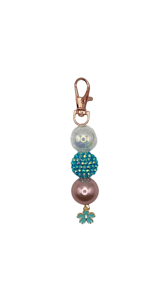 Wildflower Whispers Beaded Charm