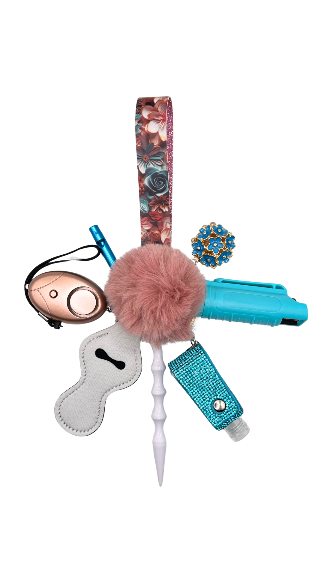 Wildflower Whispers Keychain