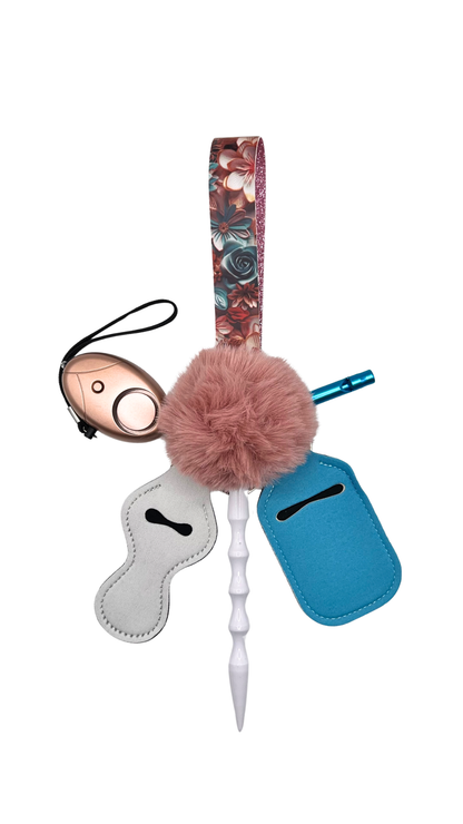 Wildflower Whispers Keychain