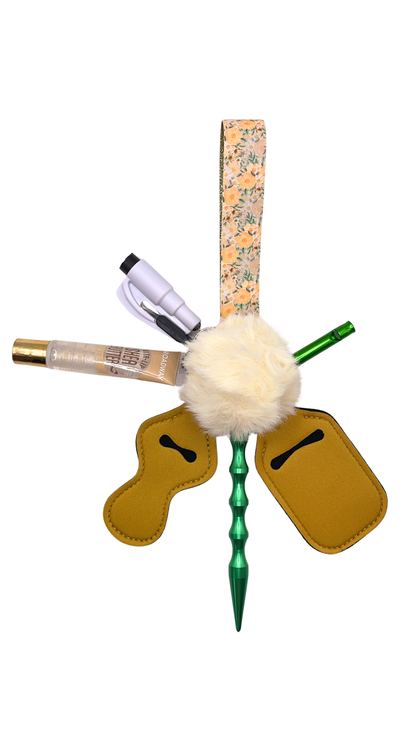 Yellow Meadow Keychain