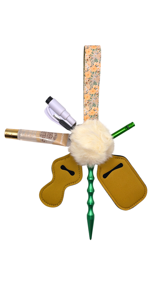 Yellow Meadow Keychain