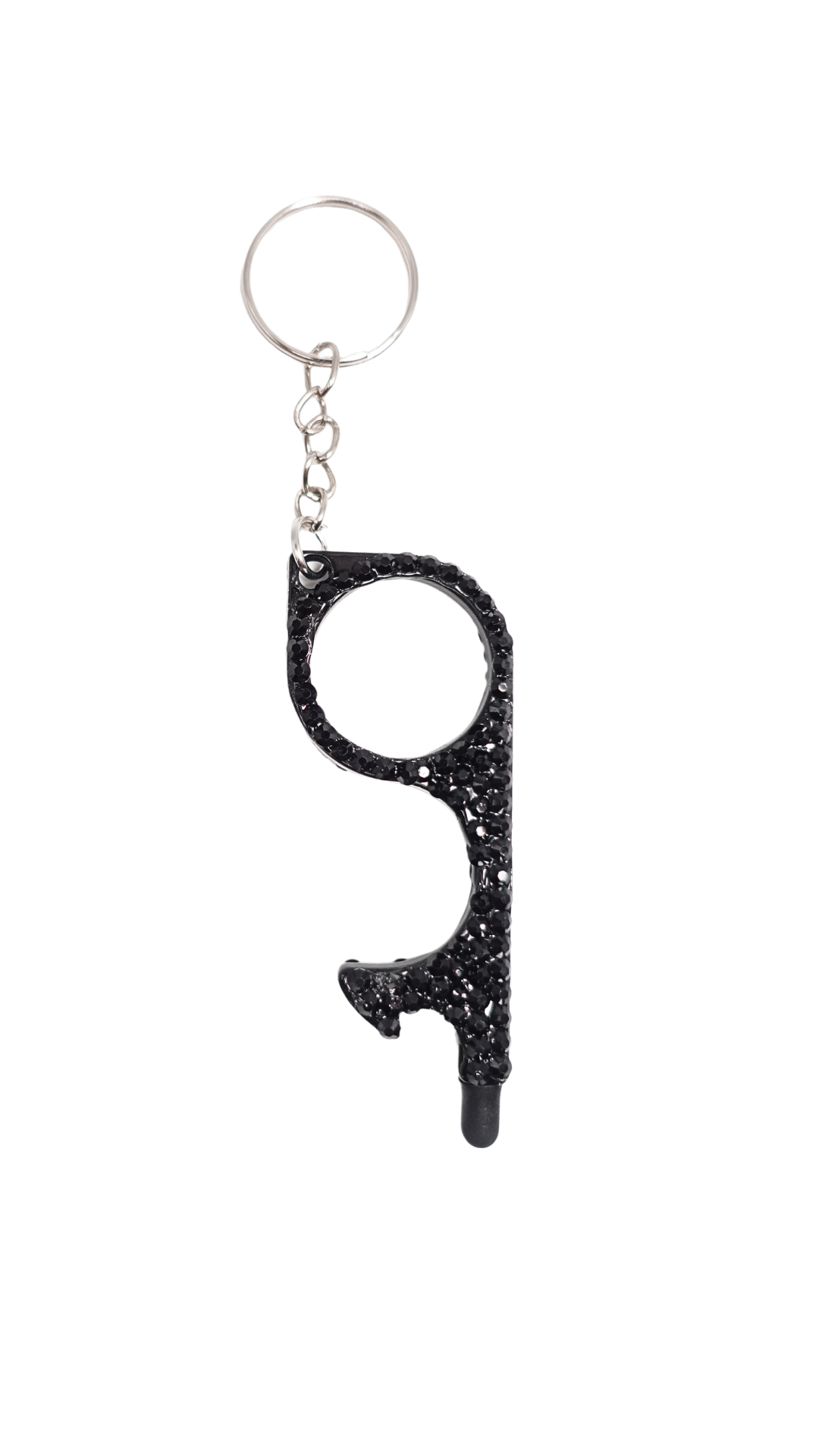 Hand Blinged No Touch Keychain