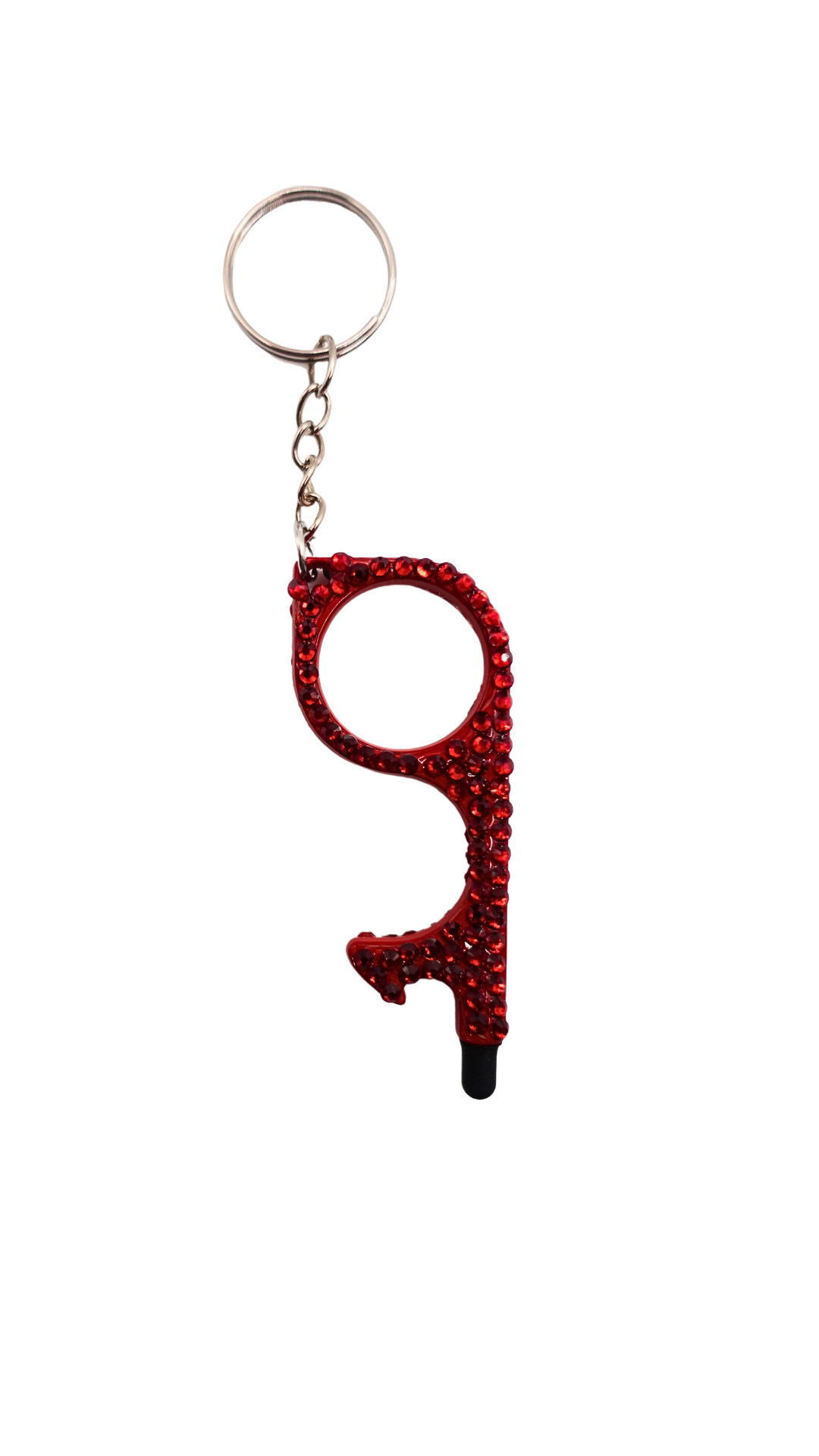 Hand Blinged No Touch Keychain